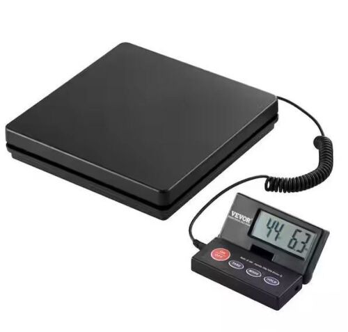 Digital Shipping Scale 110 lbs. 90° Foldable LCD Screen with Timer   - Lot 617