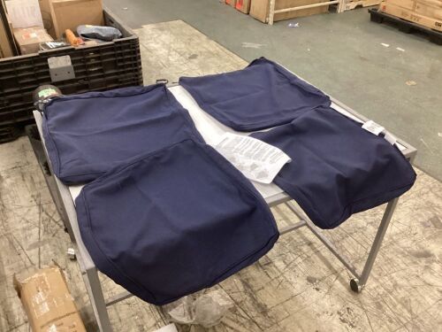 Hampton Bay Laurel Oaks CushionGuard Midnight Dining Chair Slipcover Set  - Lot 253