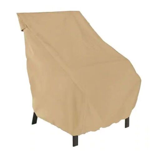 Lot of (2) Classic Accessories Terrazzo High Back Patio Chair Cover  - Lot 482