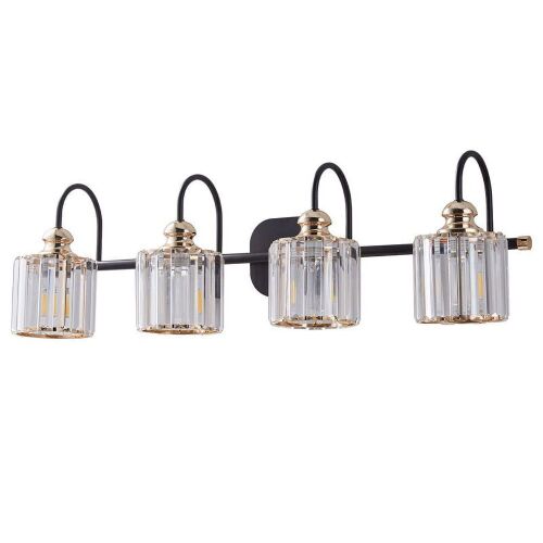 ExBrite 4 Light Crystal Vanity Light - Lot 405