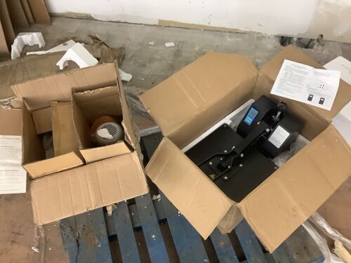 Drain Auger & Heat Press - Lot 563