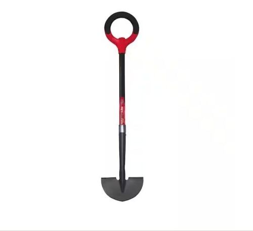 Radius Garden 38 in. Pro-Lite Carbon Steel Garden Edger, 7 in. Handle, Red  - Lot 298