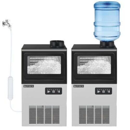 ROVSUN 90 LBS/24h 115V Commercial Ice Machine Maker Countertop - Lot 66