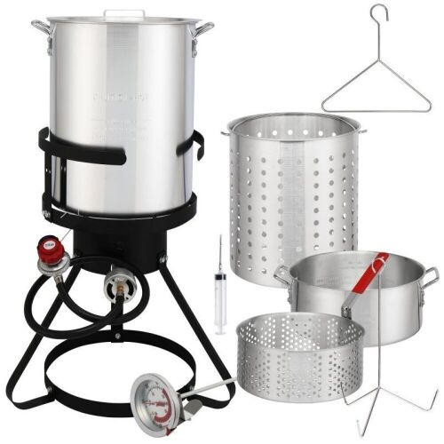 Aluminum Propane Outdoor Fryer Kit  - Lot 602