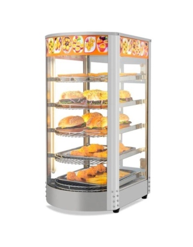 ROVSUN 5-Tier 800W 110V Countertop Hot Food Warmer Display Case - Lot 37