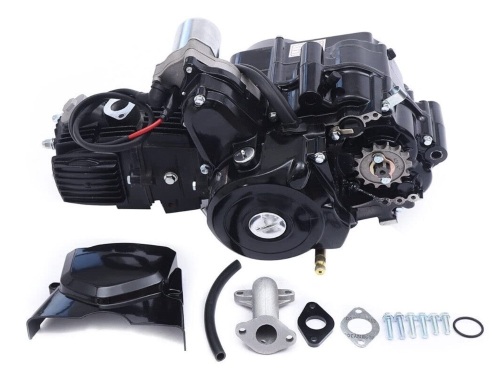 4-Stroke 110cc ATV Engine Motor w/Reverse Pedal Starter Air Cooled 2-Valve 7.64HP for ATV GO Kart - Lot 65