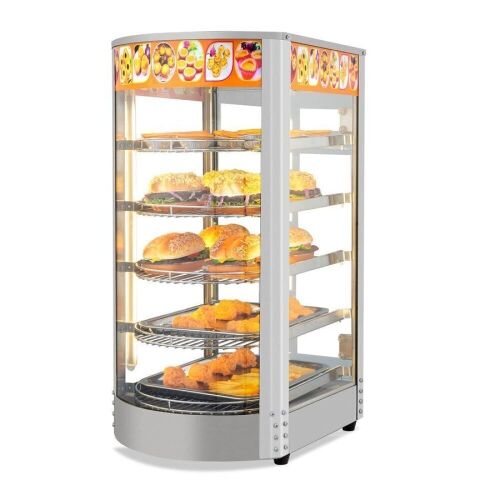 ROVSUN 5-Tier Countertop Hot Food Warmer Display Case - Lot 286