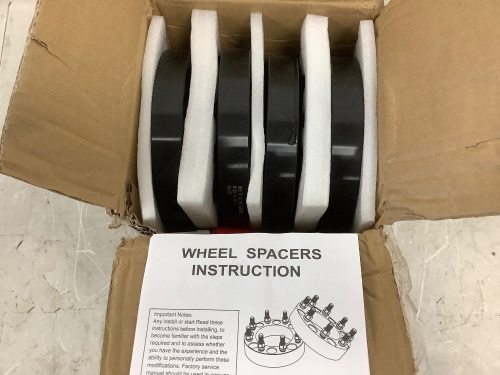 Set of 4 Wheel Spacers for Unknown Vehicle - Lot 5209