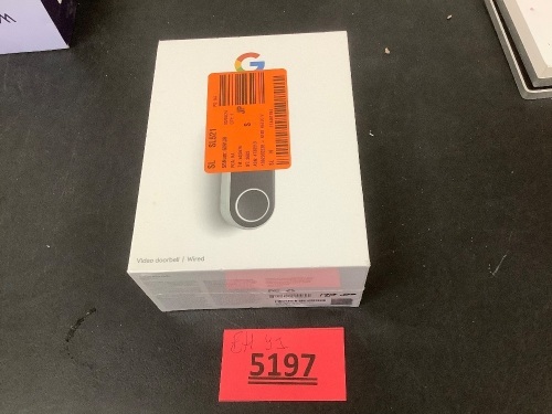 Google Video Doorbell - Lot 5197