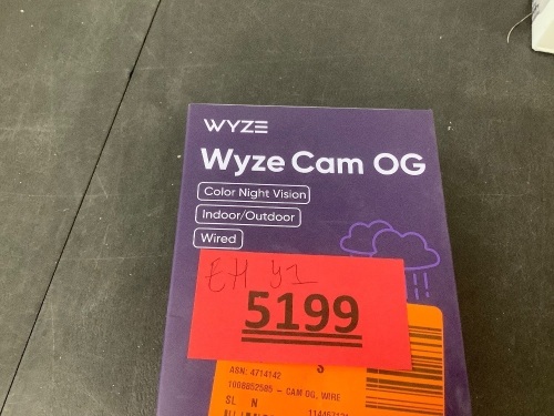 Wyze Cam OG - Lot 5199