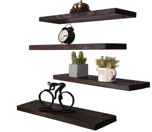 24 Inch Rustic Floating Shelves for Wall Decor  - Lot 102