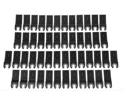 WEN MTB050 50-Piece Oscillating Multi-Tool High Carbon Steel 34mm Wood Blade Set - Lot 111