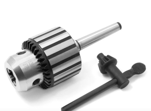 WEN LA136K 1/2-Inch Keyed Drill Chuck with MT1 Arbor Taper - Lot 113