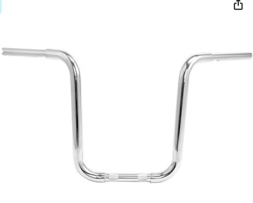 Lot of 2 14" Rise 1 1/4" Ape Hanger Handlebar Fit For Harley FLST FXST Sportster XL 883 1200 Softail Slim Heritage Fat Boy Deluxe Deuce Dyna Super Glide Wide Glide Low Rider - Lot 200