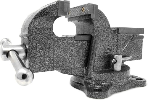 WEN Bench Vise, 3-Inch, Cast Iron with Swivel Base  - Lot 222a