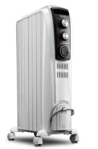 De'Longhi Dragon Oil Filled Radiator Heater, 1500W Electric Space Heater for indoor use,  - Lot 234
