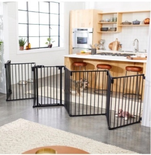 Frisco Steel 8-Panel Configurable Dog Gate & Playpen - Lot 239