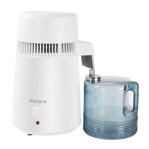 ROVSUN 1.1 Gallon Water Distiller, BPA-Free Container & Stainless Steel Interior - Lot 141