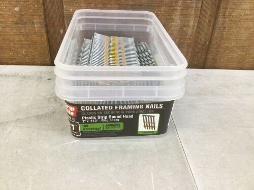 GripRite Collated Framing Nails - Lot 304