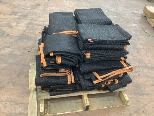 Lot of (40) Moving Blankets, 2 Sizes  - Lot 361