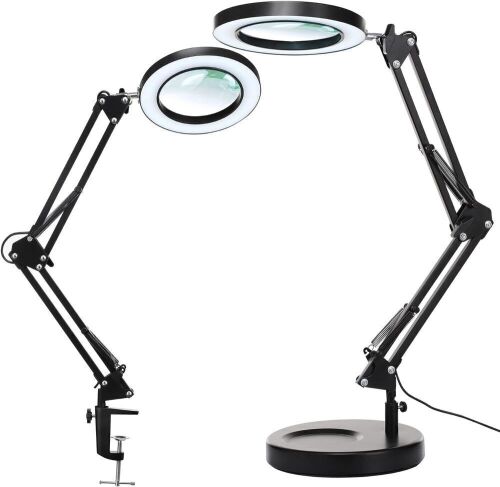 Kirkas 10X Magnifying Glass with Light and Stand - Lot 369