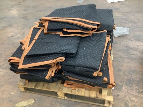 Lot of (32) Moving Blankets, 2 Sizes  - Lot 381