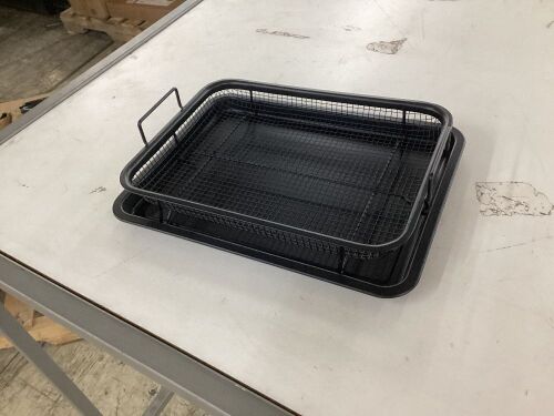 Oven Air Frying Basket & Baking Sheet  - Lot 708