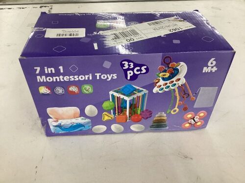 7 in 1 Montessori Toys  - Lot 728
