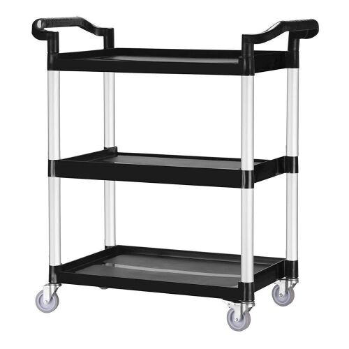 TUFFIOM 3-Tier Plastic Utility Rolling Cart - Lot 233