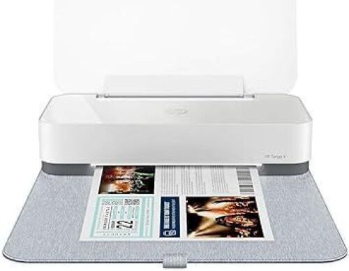 HP Tango X Smart Wireless Printer with Indigo Linen Cover - Lot 127