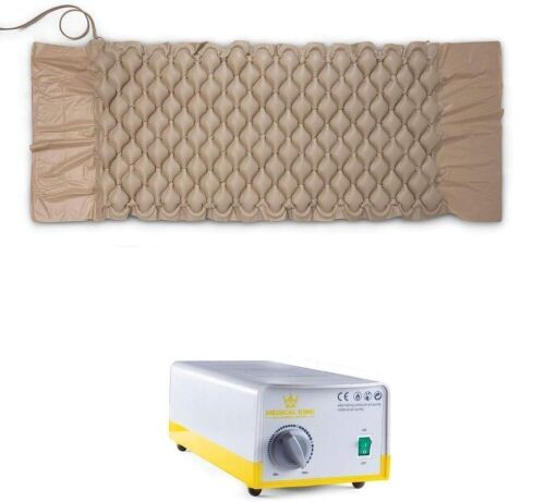 Alternating Pressure Anti-Bedsore Air Mattress Pad with Compressor  - Lot 389
