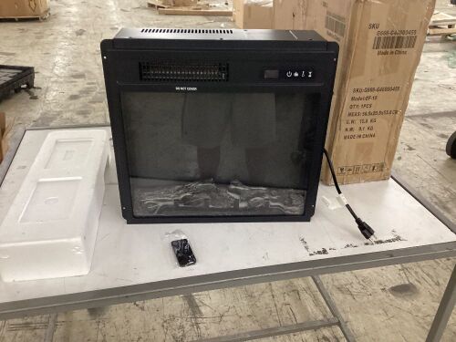 Electric Fireplace  - Lot 287