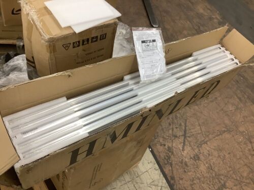 HMINLED 4' T8 LED Tube Lights, 25 Pack  - Lot 192