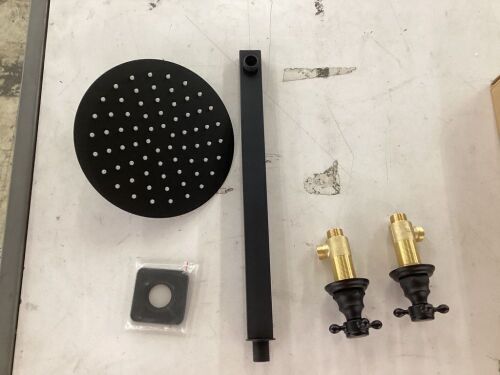 2 Handle Shower Faucet Set  - Lot 197