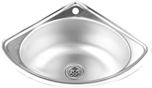 Stainless Steel Triangle Corner Basin Sink for RV  - Lot 661