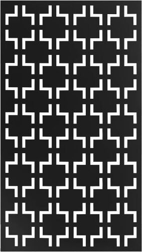 Decorative Outdoor Metal Privacy Screen Panel 46" x 23.6"  - Lot 218