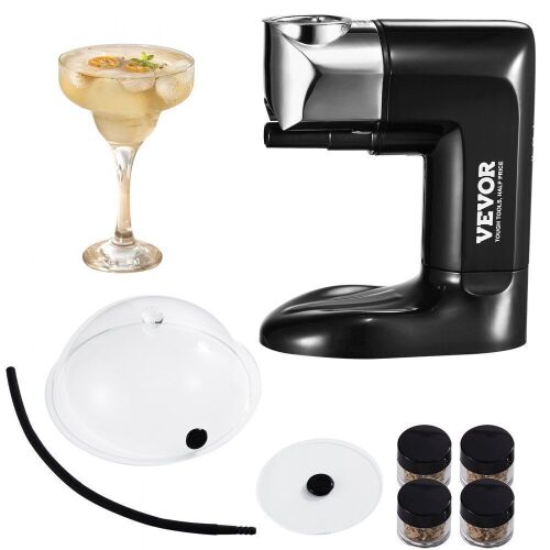 VEVOR Old Fashioned Wood Smoke Infuser, Cocktail Smoker with Four Flavors of Wood Chips and Accessories - Lot 108