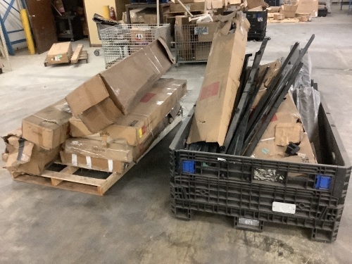 Lot of BCP Gazebo Parts. Black Bin Not Included - Lot 418