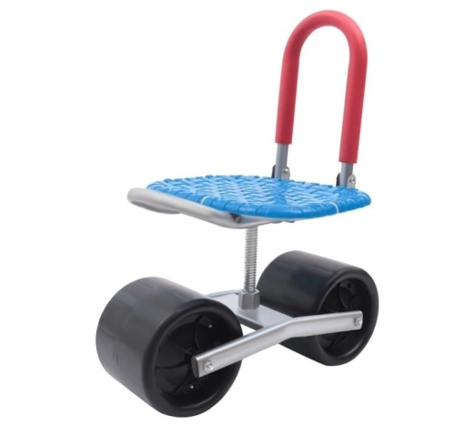 Garden Cart Rolling Stool - Lot 505