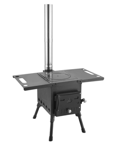 Small Foldable Wood Burning Stove - Lot 532