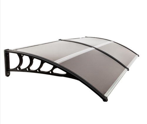 35"x 77" Household Awning Patio Cover Door Window Polycarbonate - Lot 559