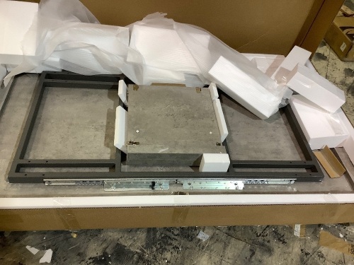 Dining Table 1710X1010 X 160mm missing legs hardware - Lot 62