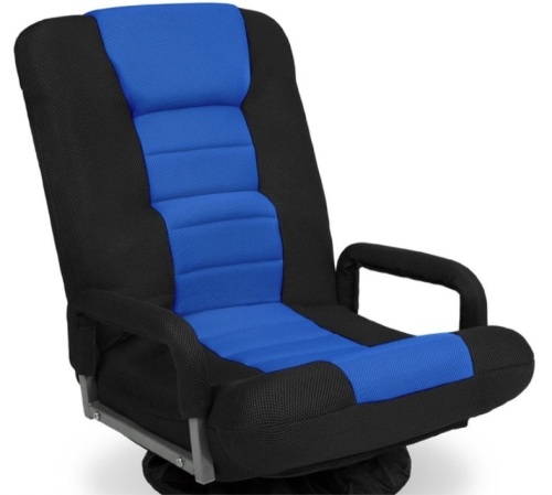 Gaming Floor Chair w/ 360-Degree Swivel, Armrest, Adjustable Backrest - Lot 194