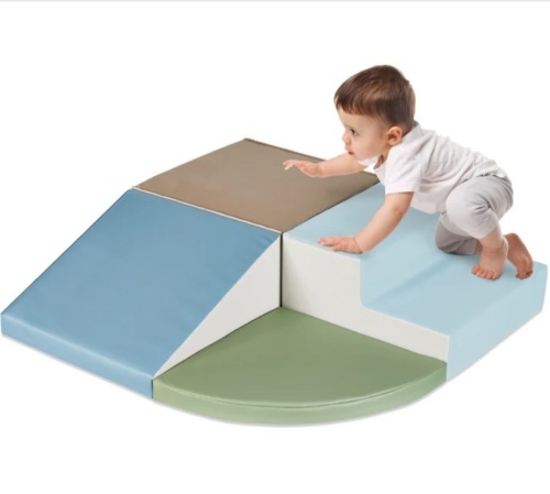 4-Piece Kids Climb & Crawl Soft Foam Shapes Structure Playset - Lot 195