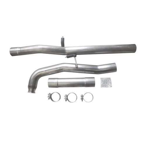 NINTE Exhaust Muffler Pipe Tube for 2011-2015 Chevy Silverado GMC 6.6L Duramax Diesel Truck - Lot 83