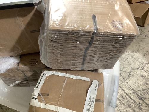 9 bundles of 25 4x4x4 boxes - Lot 295