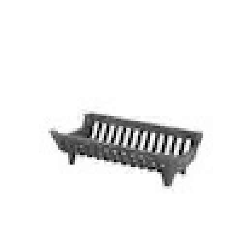 15 in. Cast Iron Heavy-Duty Fireplace Grate with 1.5 in. Clearance - Lot 104