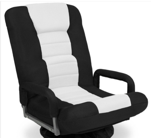 Gaming Floor Chair w/ 360-Degree Swivel, Armrest, Adjustable Backrest - Lot 236