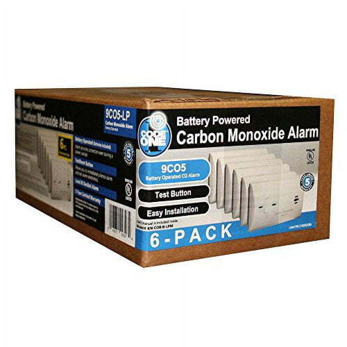 Kidde Battery Powered Carbon Monoxide Alarm - Lot 5629