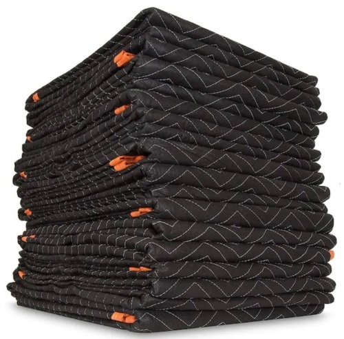 72 in. x 40 in. Heavy Duty Padded Moving Blankets (6-Pack) - Lot 720
